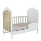 Berço Mini Cama com Capitonê Elô Peroba Móveis Peroba