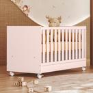 Berço Mini Cama Doce Sonho 77,0cm X 74,0cm X 133,0cm Rosa