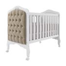 Berço Mini Cama Harmonia com Capitonê - Permóbili Baby Berço Mini Cama Harmonia com Capitonê - Permóbili Baby