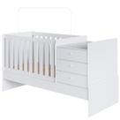 Berço Mini Cama Multifuncional BB680 Branco Comm