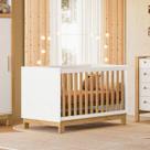 Berço Mini Cama Q Encanto Slim Dois Em Um Em Mdf Qmovi cor: branco