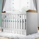 Berço Mini Cama sem Rodas Carolina Mel - Carolina Baby
