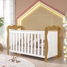 Berço Minicama 3 em 1 100% Mdf Alice Espresso Móveis