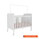 Berço Minicama Cloe com Colchão Juvenil D20 (12x148x68) Branco