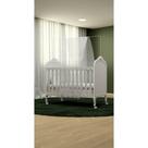 Berço Moveis Peroba Elo Americano Provençal minicama MDF