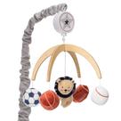 Berço musical para bebês Mobile Lambs e Ivy Hall of Fame Lion