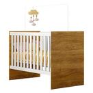 Berço Nacional Life 2186 Branco Amadeirado - Tigus Baby