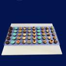 Berço para Entregar 50 Docinhos Trufas Retornável Acetato 782