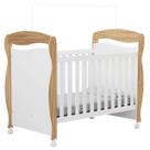 Berço Peroba Junior Americano Branco com Amêndoa Infantil