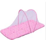 Berço portátil com mosquiteiro ursa rosa