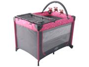 Berço Portátil Desmontável Baby Style Estrelinha Rosa Berço Portátil Desmontável Baby Style Estrelinha Rosa