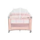 Berço Portátil Infantil Cercado 0-15kg Lazy MaxiBaby - Rosa