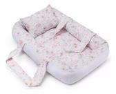 Berço Portátil Ninho Redutor Bebê MENINA - CAVALO ROSA
