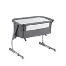 Berço Portátil Side By Side Safety 1ST Cinza