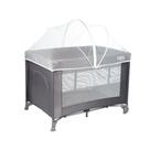 Berço Portátil Styll Baby Pocket 2 Níveis de Altura 0 a 18kg Cinza