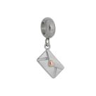 Berloque aço inox carta love