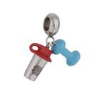 Berloque aco inox garrafinha e peso