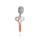 Berloque aço inox tesoura cabeleireira