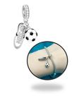 Berloque AMO FUTEBOL 2 em Prata 925