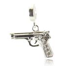 Berloque Arma Pistola Prata Legitima 925 Berloque Arma Pistola Prata Legitima 925