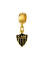 Berloque Atlético Mineiro Time De Futebol Banhado a Ouro 18k