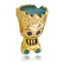 Berloque Baby Groot Marvel Separador Banhado a Ouro 18k