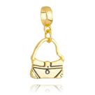 Berloque Bolsa Banhado a Ouro 18k