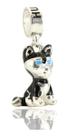 Berloque Cachorro Husky Siberiano Prata Legitima 925