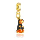 Berloque Cachorro Rottweiler Banhado a Ouro 18k