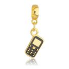 Berloque Celular Banhado a Ouro 18k