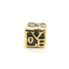 Berloque Charm Cubo Love Resinado Banhado Berloque Charm Cubo Love Resinado Banhado
