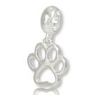 Berloque charm pata pet prata legitima 925