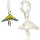 Berloque Charms Asa Delta Prata Legitima 925