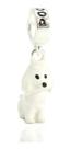 Berloque Charms Cachorro Poodle Prata Legitima 925