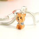 Berloque Charms Cachorro Yorkshire York Prata Legitima 925