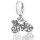 Berloque Charms Pingente Prata Legitima Ciclismo Bicicleta Berloque Charms Pingente Prata Legitima Ciclismo Bicicleta
