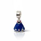 Berloque Charms Pingente Prata Vestido Princesa Anna Berloque Charms Pingente Prata Vestido Princesa Anna