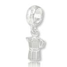 Berloque Charms Prata Legitima 925 Cafeteira Italiana Cafe