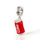 Berloque Charms Prata Legitima 925 Cola Coca Refrigerante