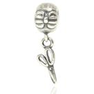 Berloque Charms Tesoura Prata Legitima 925