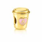 Berloque Copo de Café Coffee Banhado a Ouro 18k Berloque Copo de Café Coffee Banhado a Ouro 18k