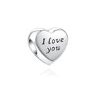 Berloque Coração I Love You 2 em Prata 925 Berloque Coração I Love You 2 em Prata 925