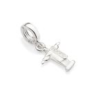 Berloque cristo redentor de prata 925 840124 Rommanel
