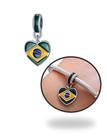 Berloque Eu Amo Brasil 1 em Prata 925