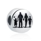 Berloque I LOVE MY FAMILY em Prata S925 para pulseiras modelo Pandora ou Vivara Berloque I LOVE MY FAMILY em Prata S925 para pulseiras modelo Pandora ou Vivara