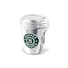 Berloque I Love Starbucks em Prata 925