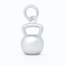 Berloque Kettlebell Exercício Funcional Em Prata 925 Berloque Kettlebell Exercício Funcional Em Prata 925