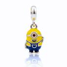 Berloque Minions Kevin Bob Stuart Em Prata 925