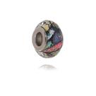 Berloque Murano Colorido em Aço Inoxidável - 1,5 cm - 2 g Berloque Murano Colorido em Aço Inoxidável - 1,5 cm - 2 g