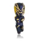 Berloque Pantera Negra Marvel Separador Banhado a Ouro 18k